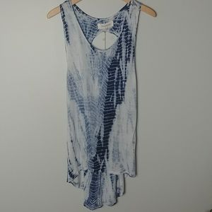 Poor Excellence Tie Dye Top With Twisted Back